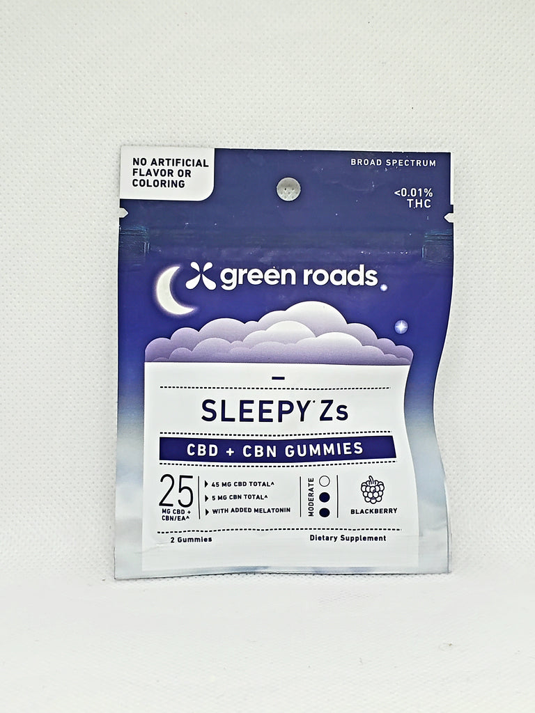 Green Roads Sleepy Z'S | CBD + CBN Gummies | Vegan & Gluten Free
