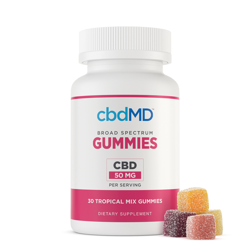 cbdMD Broad Spectrum Gummies | THC-free | Maximum Wellness