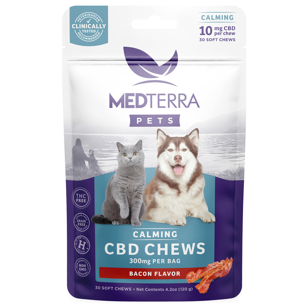 Medterra Pet Chews 300mg | CBD soft chews | Calming Ingredients