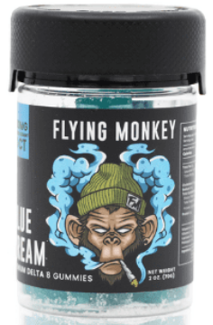 Flying Monkey Delta 8 Gummy |  1000mg Delta 8 THC | Sugary Coating