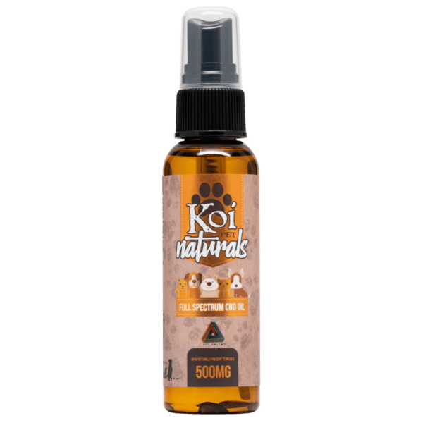 Koi Naturals Hemp-Extract CBD Spray (PETS) | Broad Spectrum | Non-GMO